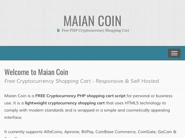 Avis Maian Coin Prix Cryptomonnaie - Bitcoin 