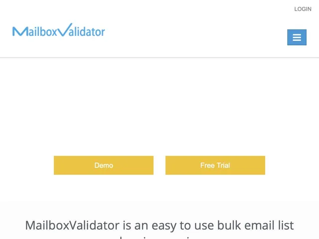 Avis MailBoxValidator Prix logiciel pour vérifier des adresses emails - nettoyer une base emails 