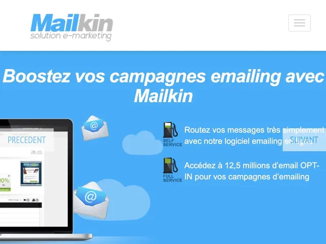  Avis Mailkin Prix logiciel d'emailing - envoi de newsletters 