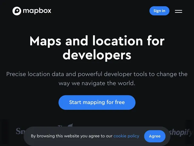 Avis Mapbox Prix logiciel de cartes - graphiques - diagrammes 