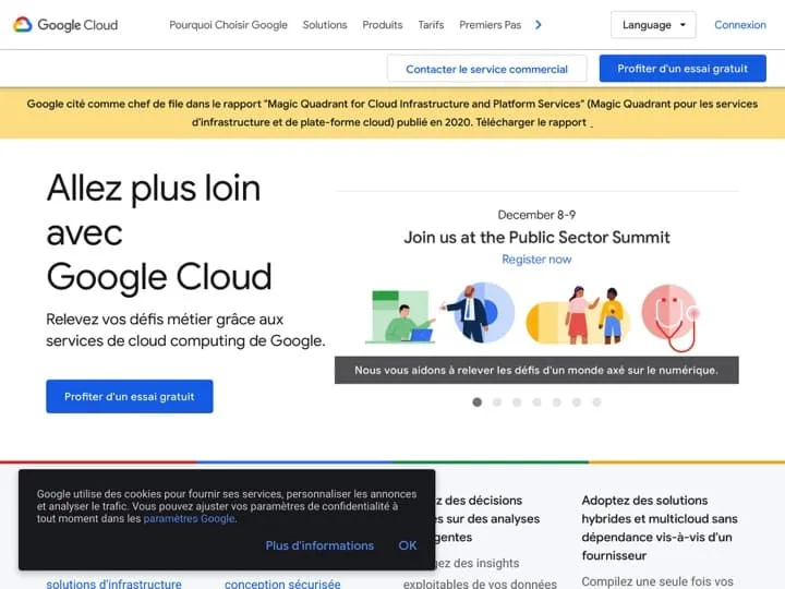 Meilleur ad Serving - serveur publicitaire : Cloud Google, Mopub