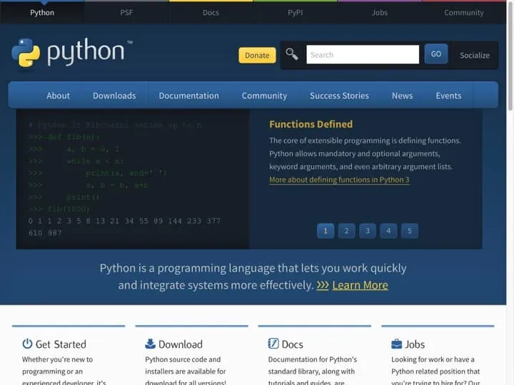 Meilleur Langage de programmation : Python, Apple
