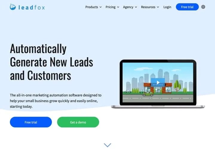 Meilleur logiciel d'automatisation marketing : Leadfox, Actito
