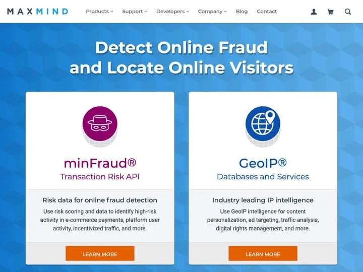 Meilleur logiciel de détection et prévention de la fraude : Maxmind, Symantec Fraude