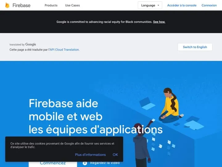 Meilleur logiciel de Développement : Firebase Google, Parse