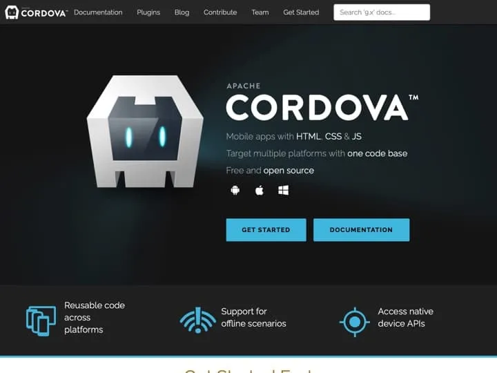 Meilleur logiciel de Développement Mobile : Cordova Apache, Qalcwise