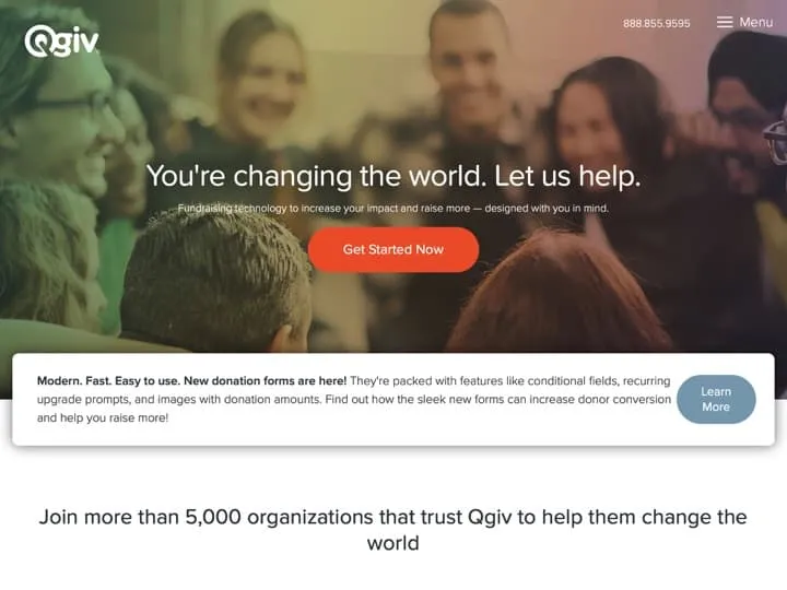 Meilleur logiciel de gestion des dons : Qgiv, Wpcharitable