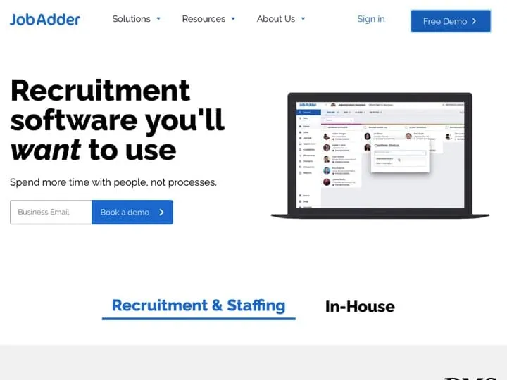 Meilleur logiciel de recrutement piloté par les données : Jobadder, Journey