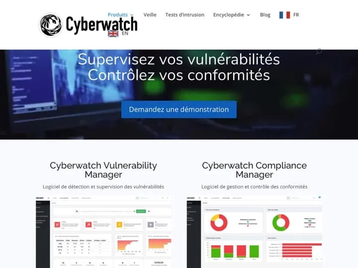Meilleur logiciel de sécurité informatique entreprise : Cyberwatch, Reveelium
