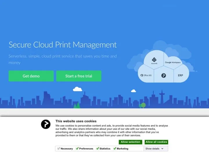 Meilleur logiciel d'impression cloud : Printix, Agencewepa