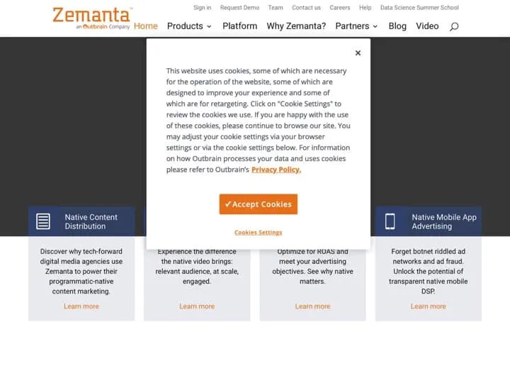 Meilleure plateforme de native advertising : Zemanta, Stackadapt