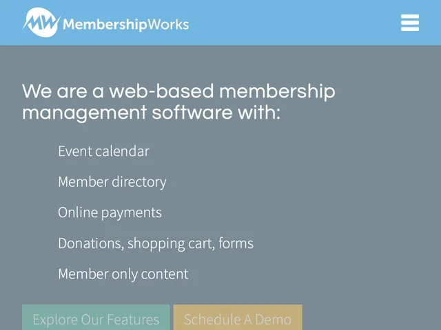 Avis MembershipWorks Prix logiciel de gestion des membres - adhérents 