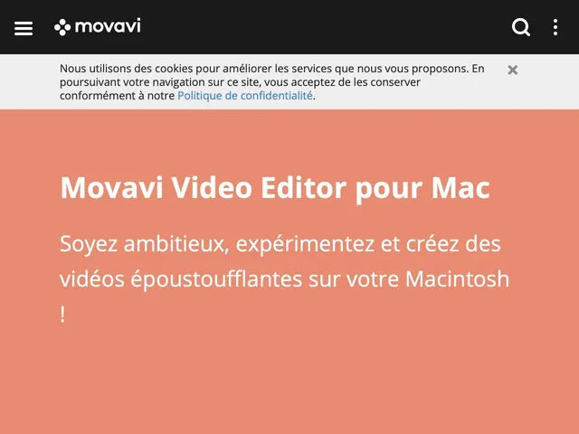 Avis Movavi Video Editor Prix outil Création Graphique 