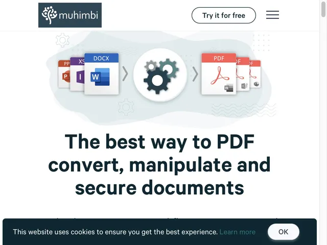 Avis Muhimbi PDF Converter for SharePoint Prix logiciel Productivité 
