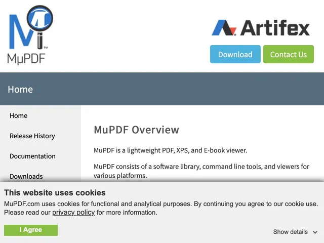 Avis MuPDF Prix logiciel pour modifier un PDF - éditer un PDF - lire un PDF 