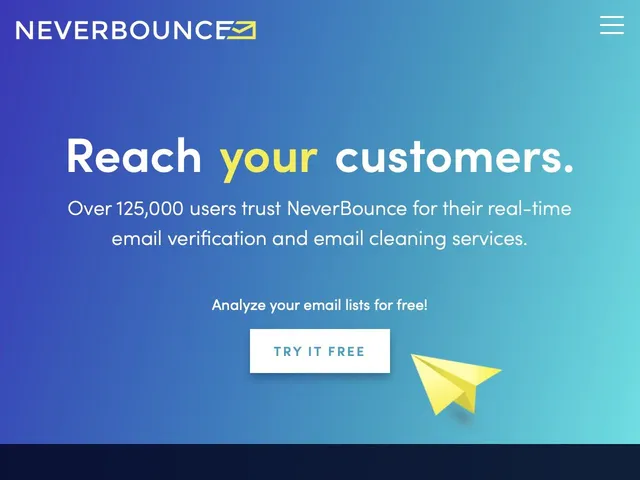 Avis NeverBounce Prix logiciel pour vérifier des adresses emails - nettoyer une base emails 
