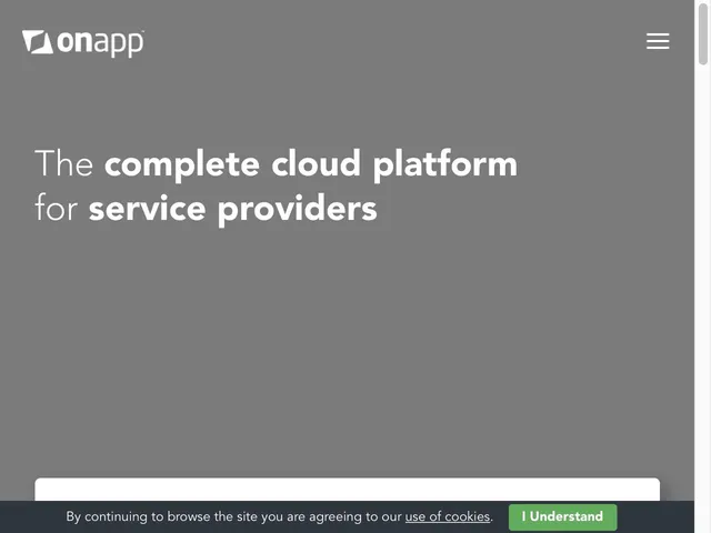 Avis OnApp Cloud Prix plateforme d'intégration en tant que service (iPaaS) 