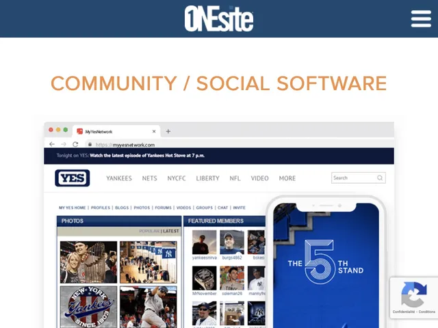Avis ONEsite Prix Réseau Social d'Entreprise (RSE) 