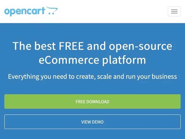 Avis OpenCart Prix logiciel de gestion des paniers d'achat 