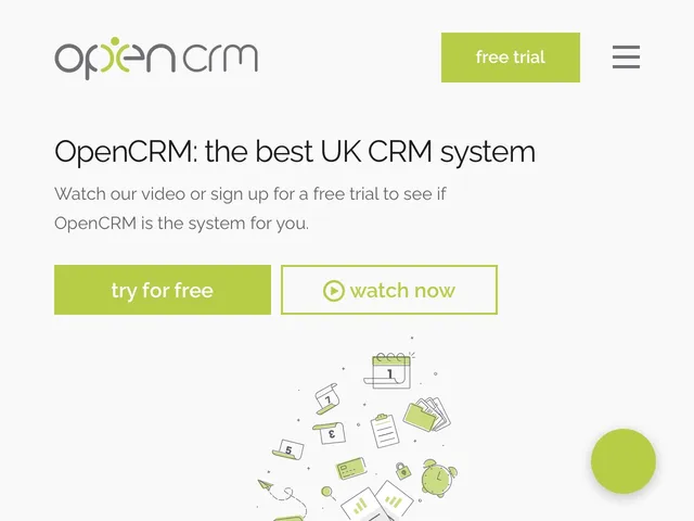 Avis OpenCRM Prix logiciel CRM (GRC - Customer Relationship Management) 