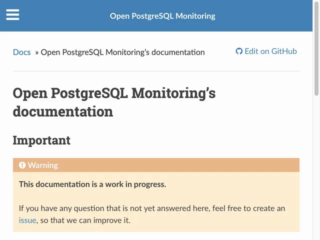 Avis Open PostgreSQL Monitoring Prix base de Données 