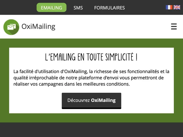  Avis Oximailing Prix logiciel d'emailing - envoi de newsletters 