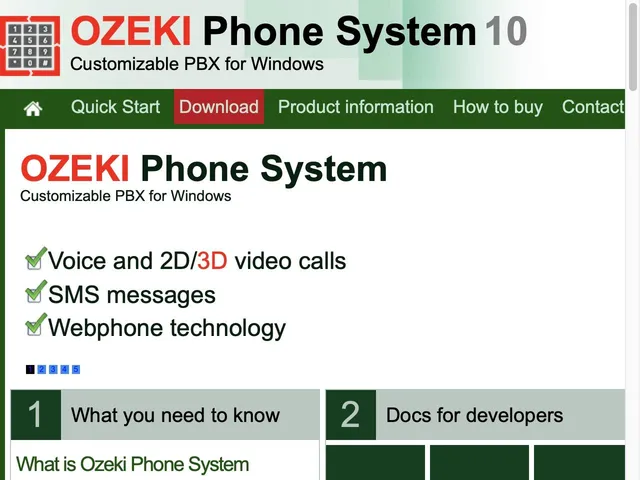 Avis Ozeki Phone Systems Prix logiciel Communications - Email - Téléphonie 
