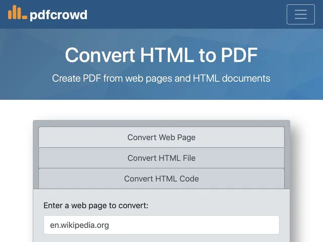 Avis PDFCrowd Prix logiciel pour modifier un PDF - éditer un PDF - lire un PDF 