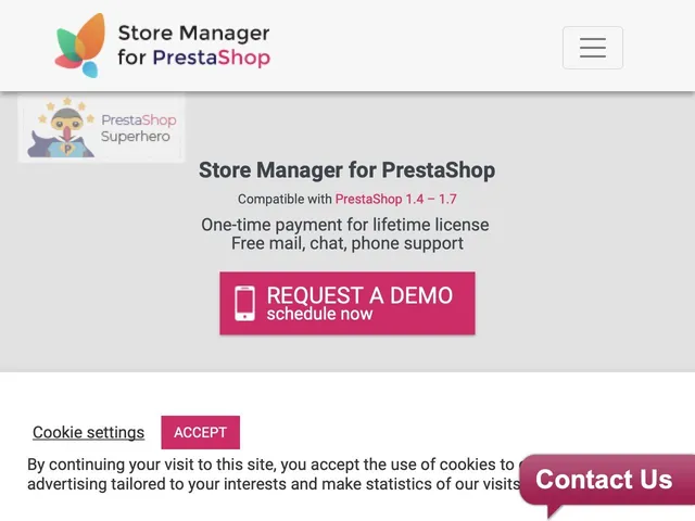 Avis Store Manager for Prestashop Prix logiciel de catalogue commercial 