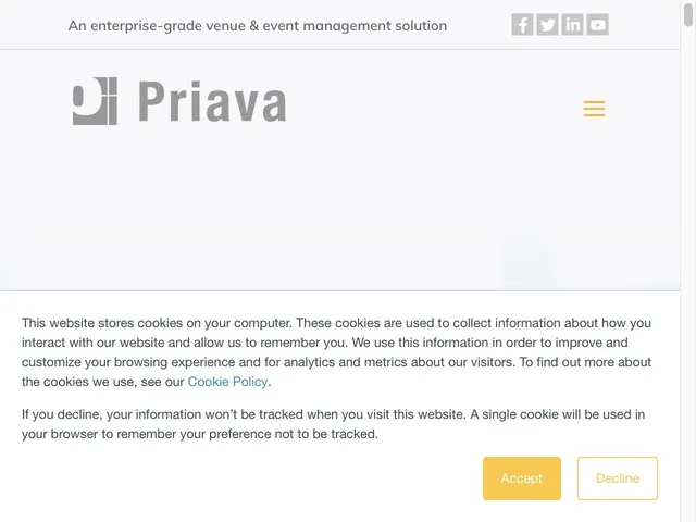 Avis Priava Prix logiciel d'organisation d'événements 