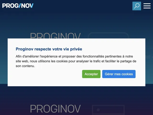 Avis Proginov e-commerce Prix logiciel Opérations de l'Entreprise 