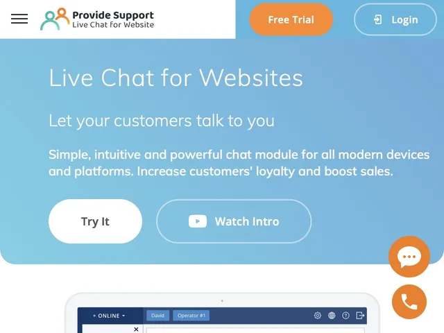 Avis Provide Support Prix logiciel de messagerie instantanée - live chat 