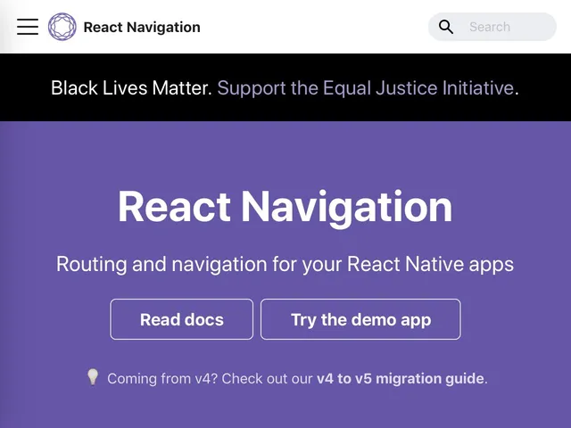 Avis React Navigation Prix logiciel de Développement 