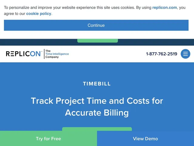 Avis Replicon TimeBill Prix logiciel de gestion des temps 