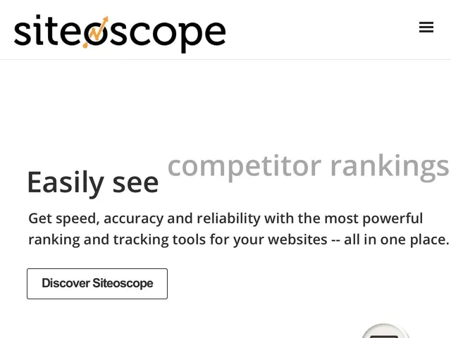 Avis Siteoscope.com Prix logiciel de marketing analytics 