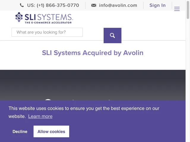 Avis SLI Systems Prix logiciel de recommandations personnalisées 