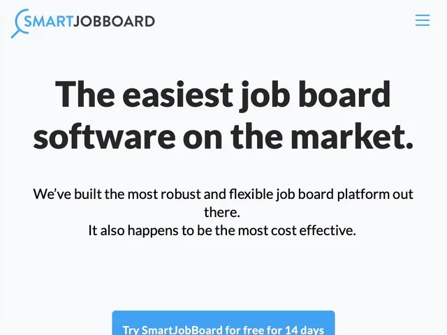 Avis Smart Job Board Prix logiciel de gestion d'un job board 
