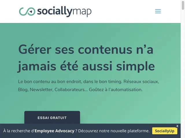 Avis Sociallymap Prix logiciel de statistiques pour Twitter 