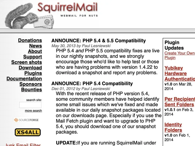 Avis SquirrelMail Prix logiciel de délivrabilité des emails 