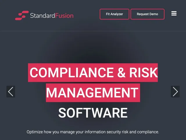 Avis StandardFusion Prix logiciel de gouvernance - risques - conformité 