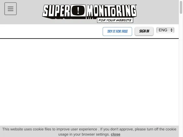 Avis Super Monitoring Prix logiciel de surveillance du statut d'un site Internet 