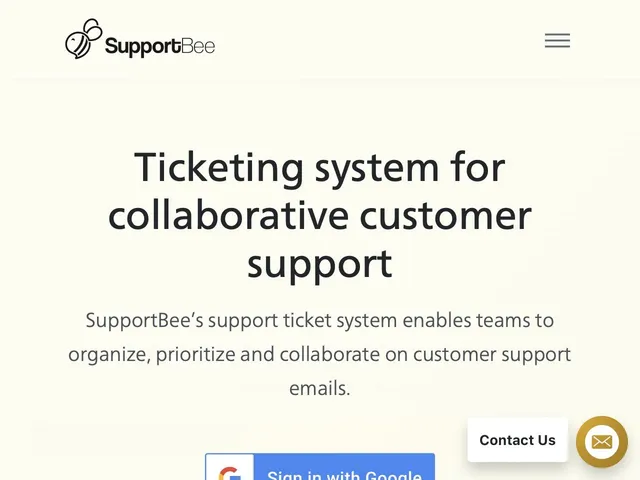Avis SupportBee Prix logiciel de support clients - help desk - SAV 