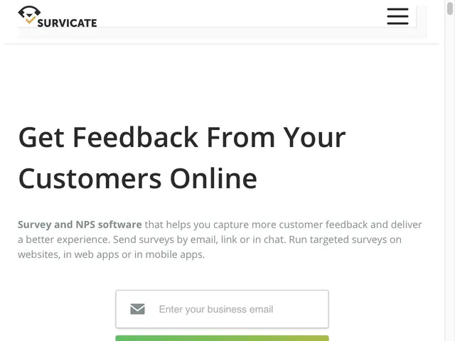 Avis Survicate Prix logiciel de feedbacks des utilisateurs 
