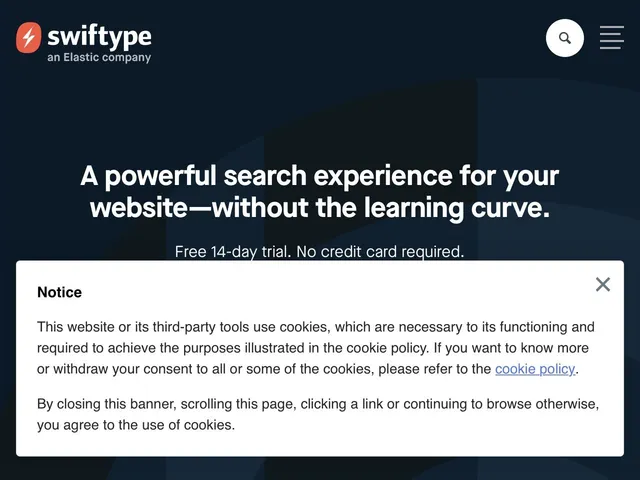 Avis Swiftype Site Search Prix moteur de recherche d'entreprise 