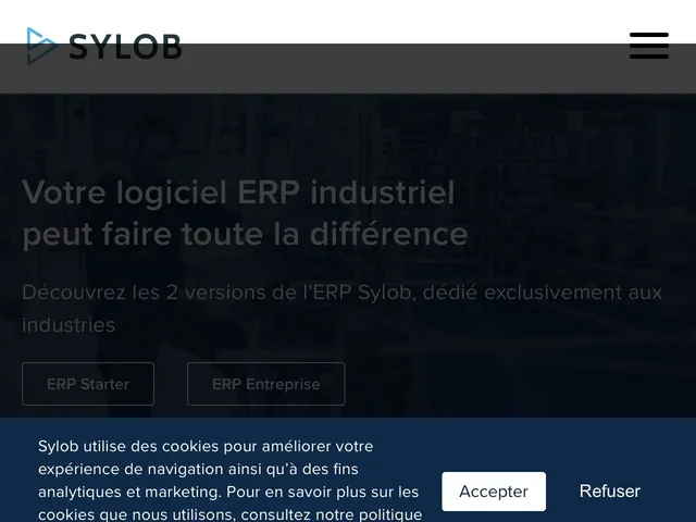 Avis Sylob ERP Prix logiciel CRM (GRC - Customer Relationship Management) 