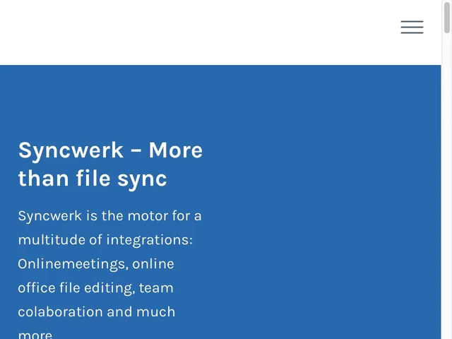 Avis Syncwerk Prix logiciel de sauvegarde et récupération de données 