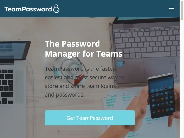  Avis TeamPassword Prix logiciel de gestion des mots de passe 