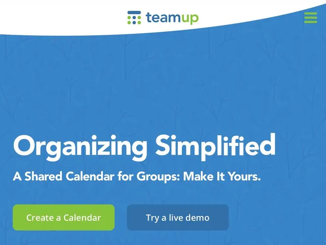 Avis Teamup Calendar Prix logiciel de gestion d'agendas - calendriers - rendez-vous 