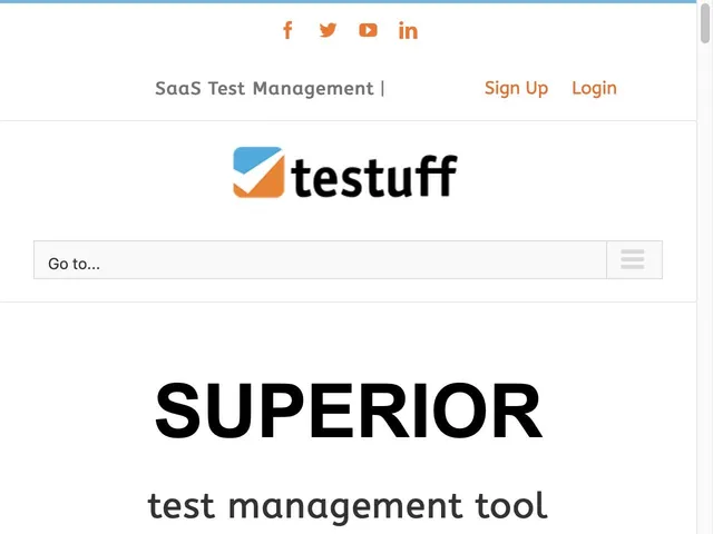 Avis Testuff Prix logiciel de gestion des tests 