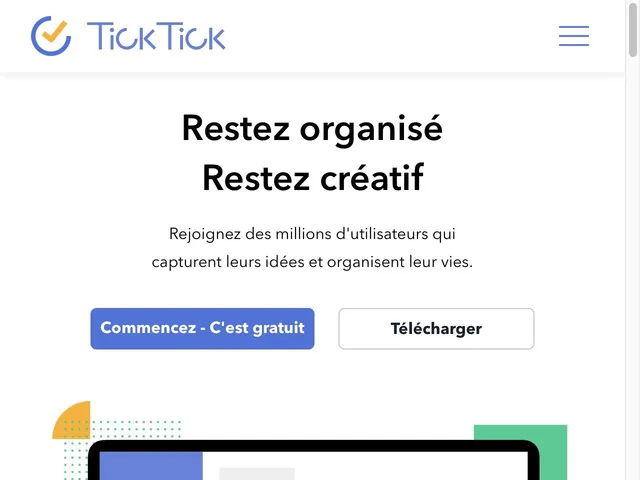 Avis TickTick Prix logiciel Productivité 